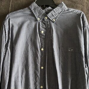 Men’s Blue Checkered Shirt